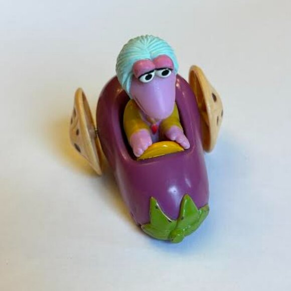 Vintage Happy Meal Toy Fraggle Rock Mokey in Eggplant car - Picture 3 of 3